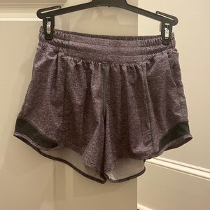 Lululemon gray hotty hot shorts